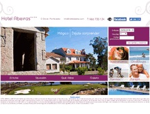 Tablet Screenshot of hotelabeiras.com